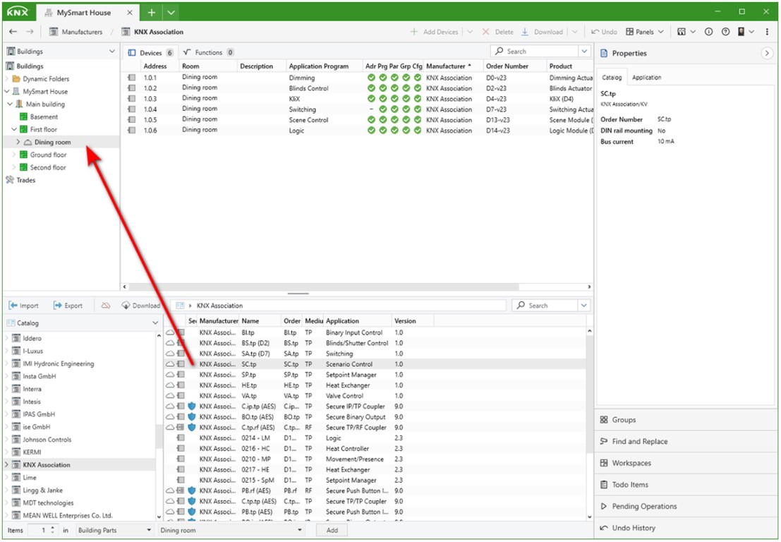 Import/Add Products – KNX Association