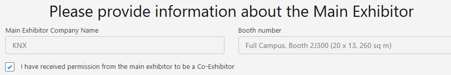 02. Picture ISE 2026 Co-exhibitor Registration Main Exhibitor Screenshot.png